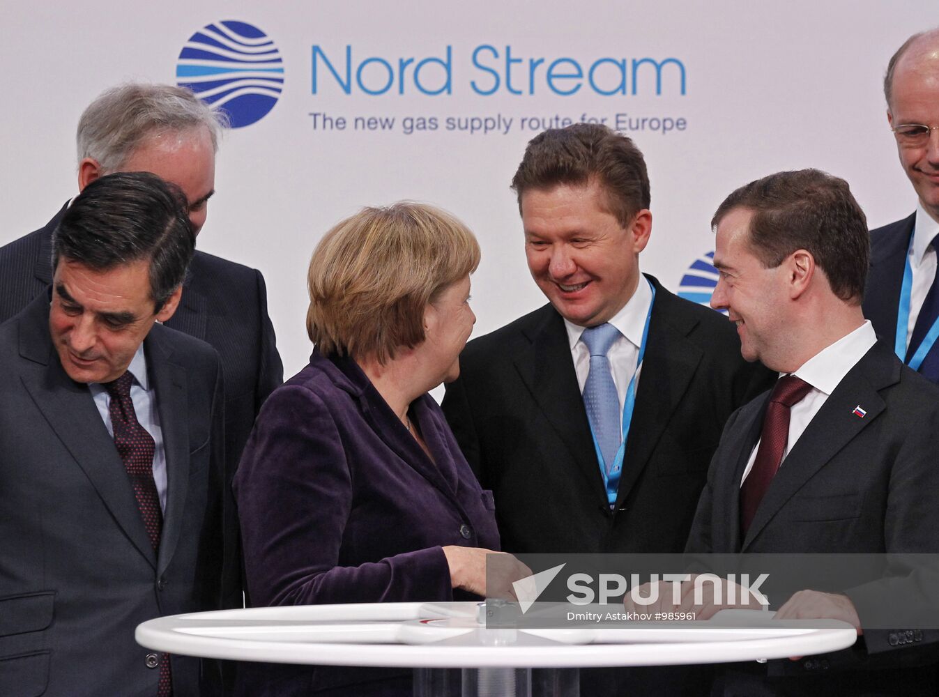 Dmitry Medvedev attends Nord Stream pipeline commissioning