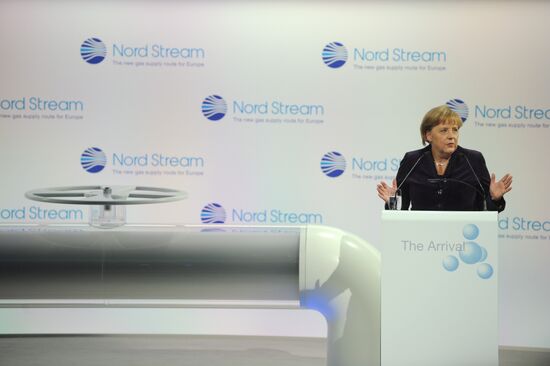Nord Stream pipeline commissioning