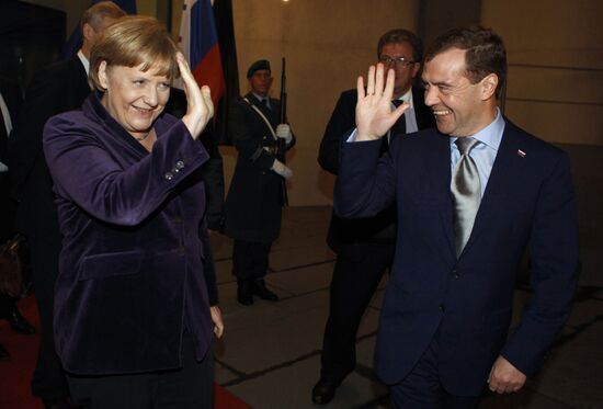 Official visit of Dmitry Medvedev to Germany