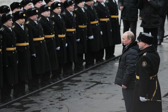 Vladimir Putin visits Northwestern Federal District