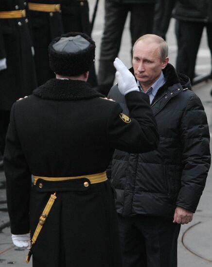 Vladimir Putin visits Northwestern Federal District