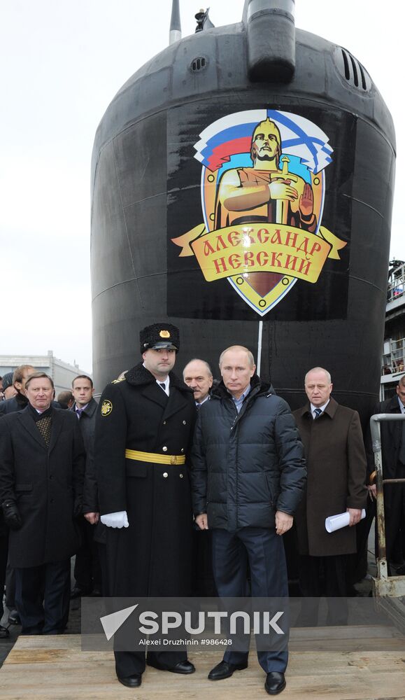 Vladimir Putin visits Northwestern Federal District