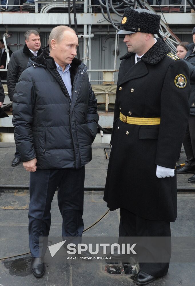Vladimir Putin visits Northwestern Federal District