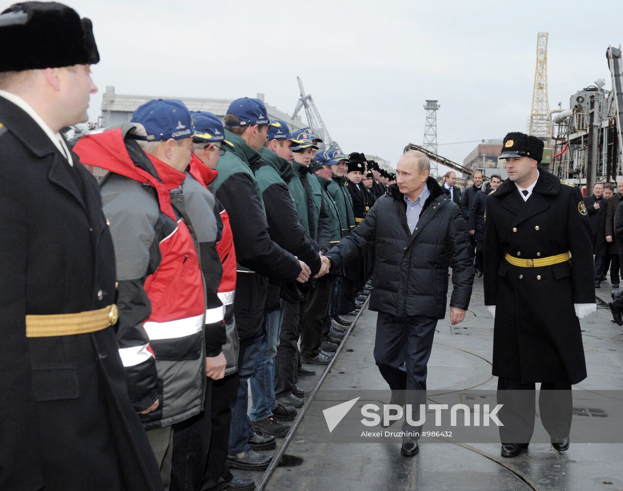 Vladimir Putin visits Northwestern Federal District