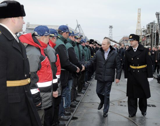 Vladimir Putin visits Northwestern Federal District
