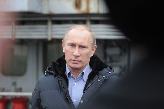 Vladimir Putin visits Northwestern Federal District