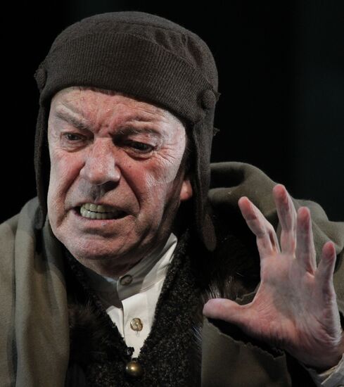 Dress rehearsal of "Quay" at Vakhtangov Theater