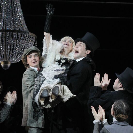Dress rehearsal of "Quay" at Vakhtangov Theater