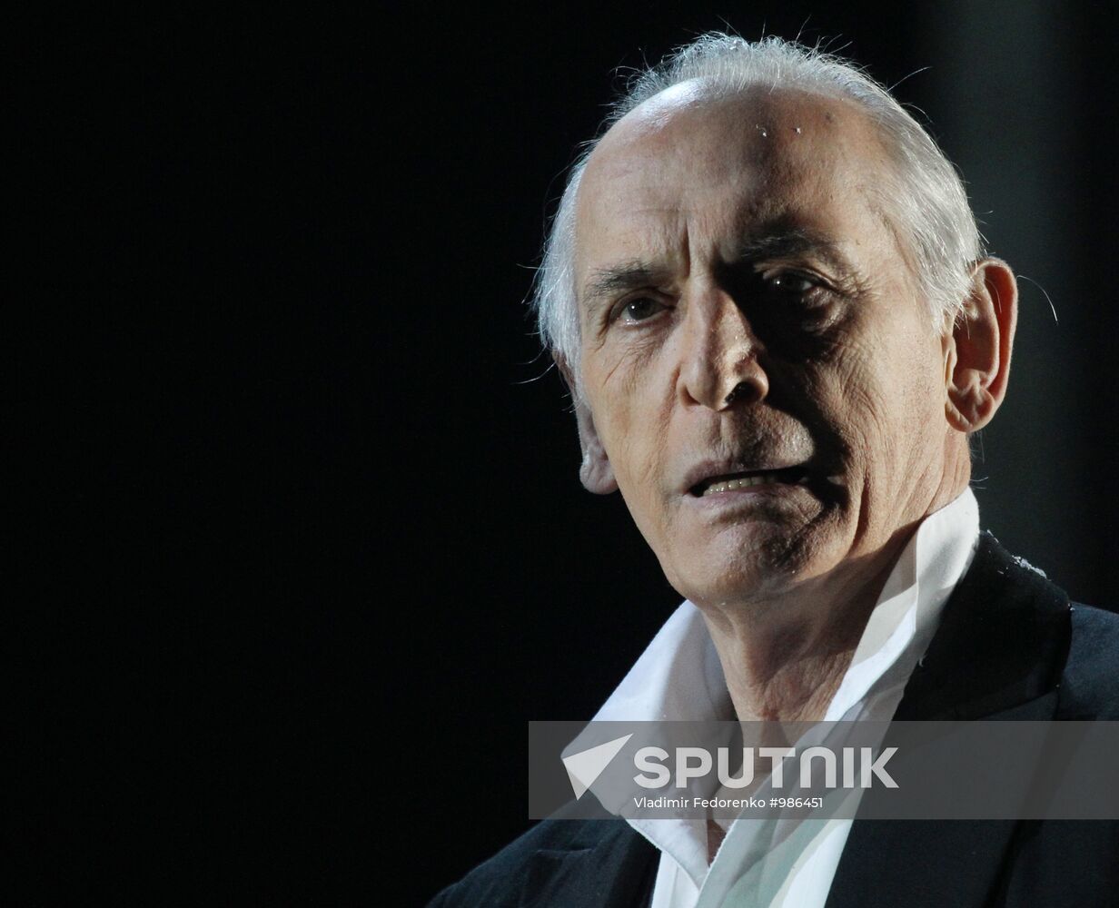 Dress rehearsal of "Quay" at Vakhtangov Theater