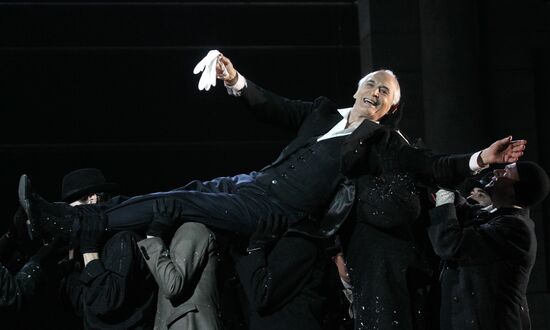 Dress rehearsal of "Quay" at Vakhtangov Theater