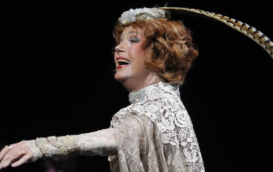 Dress rehearsal of "Quay" at Vakhtangov Theater