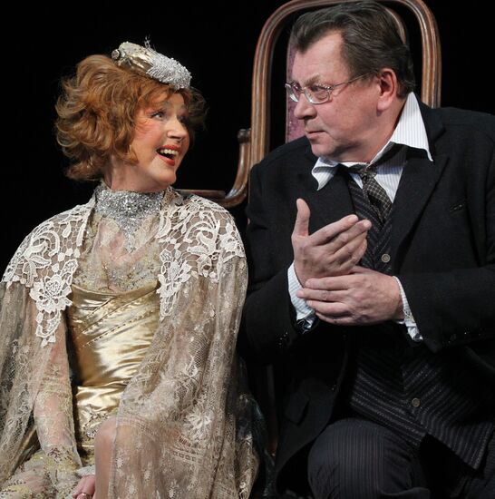 Vakhtangov Theater holds dress rehearsal of play Quay