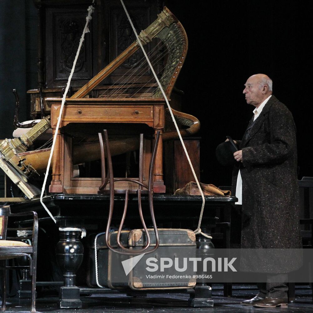 Dress rehearsal of "Quay" at Vakhtangov Theater