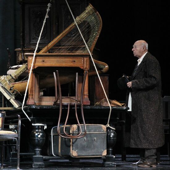 Dress rehearsal of "Quay" at Vakhtangov Theater