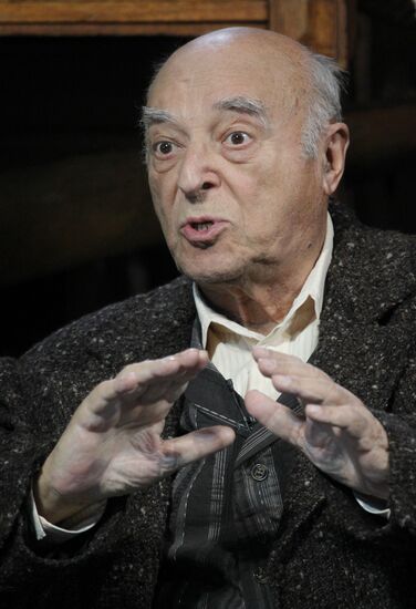 Dress rehearsal of "Quay" at Vakhtangov Theater