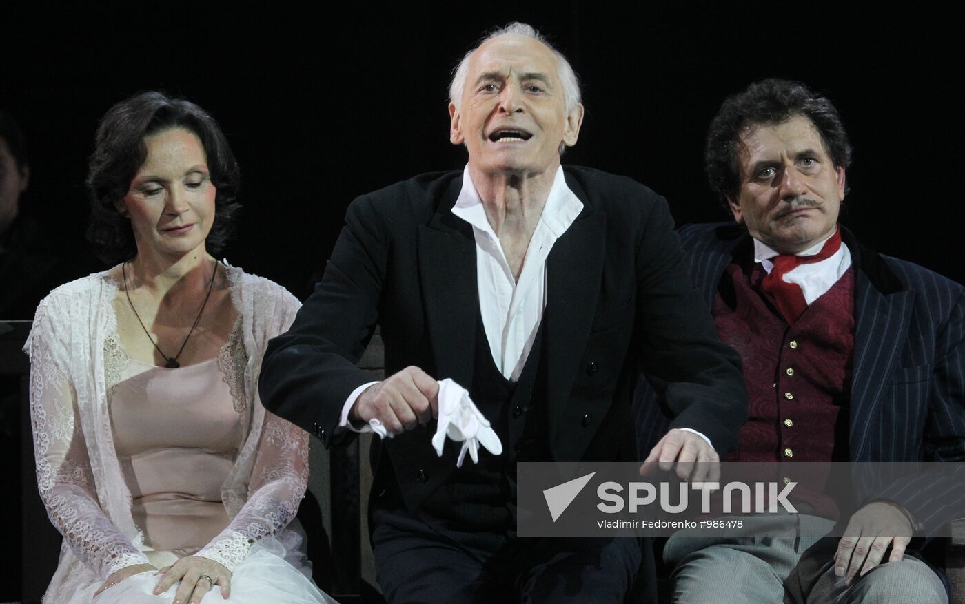 Dress rehearsal of "Quay" at Vakhtangov Theater