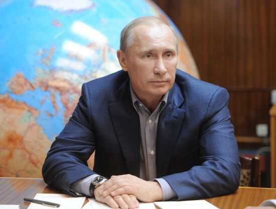 Vladimir Putin visits Northwestern Federal District