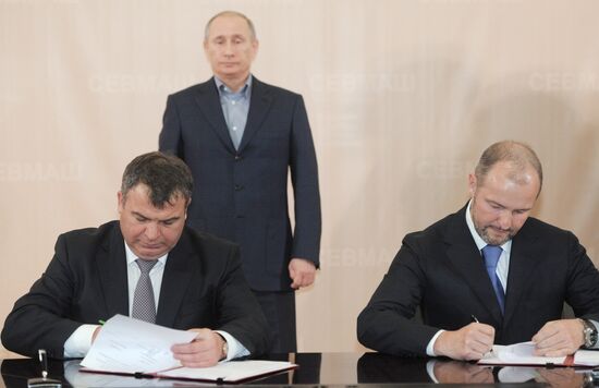 Vladimir Putin visits Northwestern Federal District