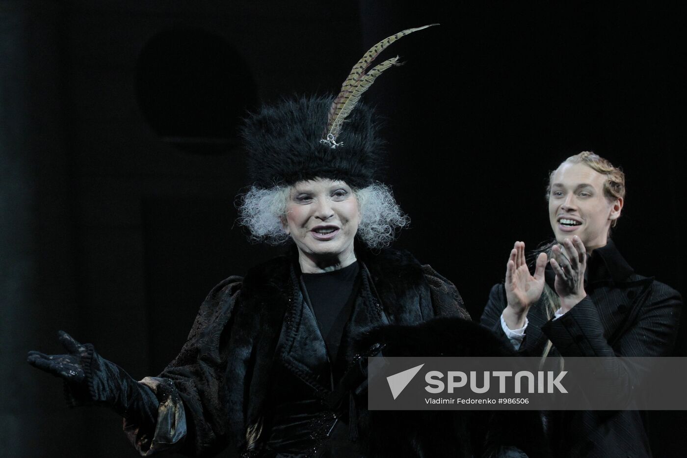 Dress rehearsal of "Quay" at Vakhtangov Theater