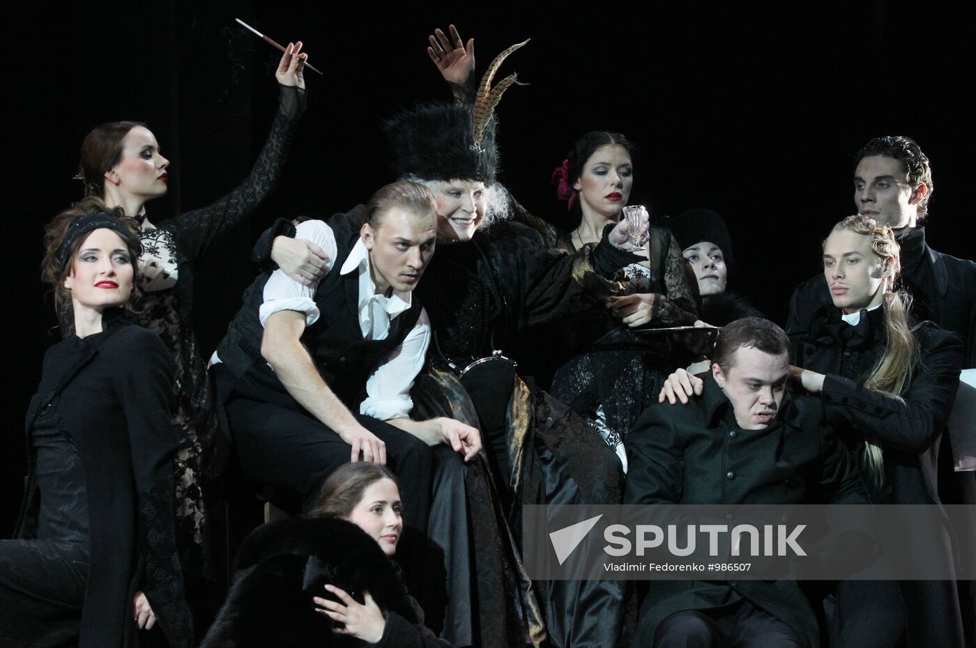 Dress rehearsal of "Quay" at Vakhtangov Theater