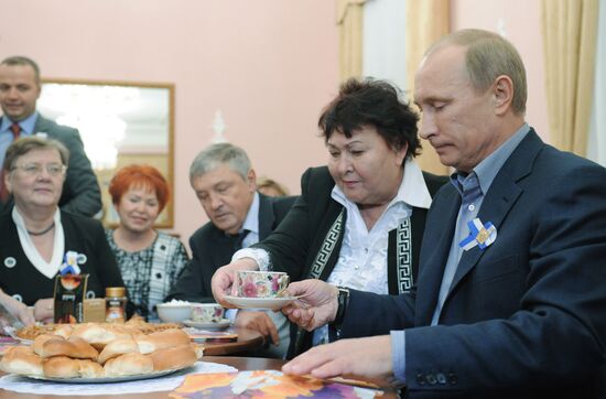 Vladimir Putin visits Northwestern Federal District