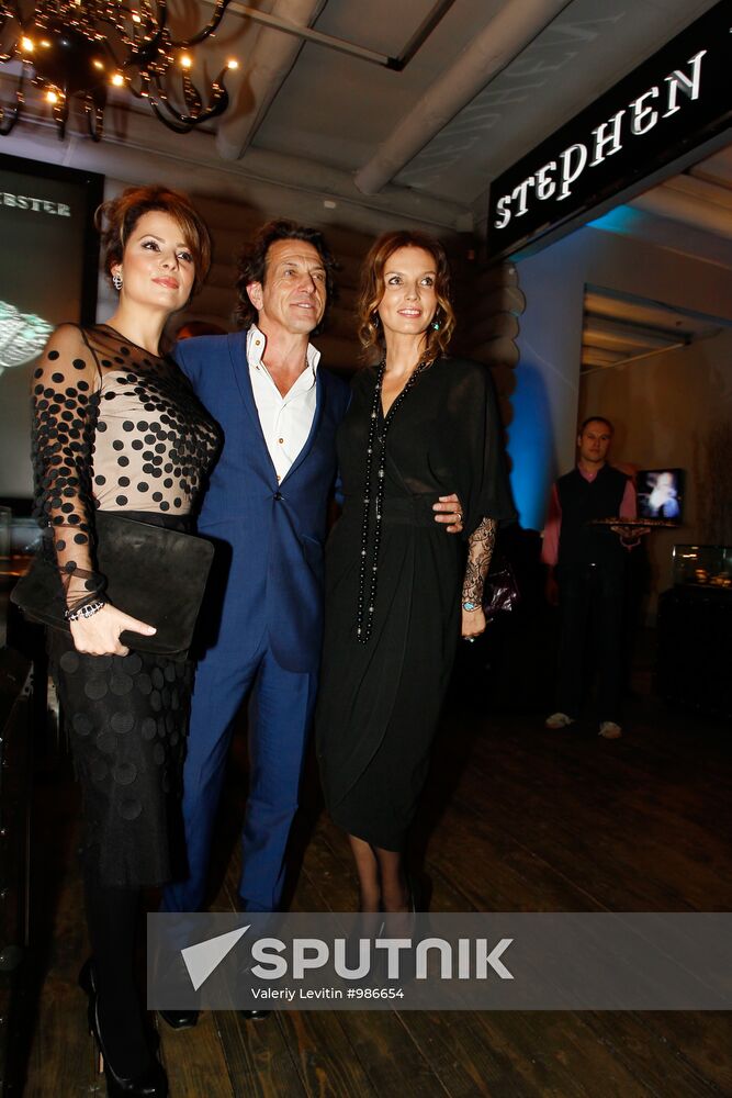 Grand opening of Stephen Webster boutique