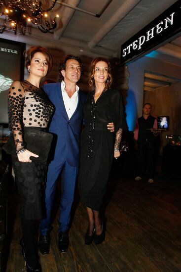 Grand opening of Stephen Webster boutique