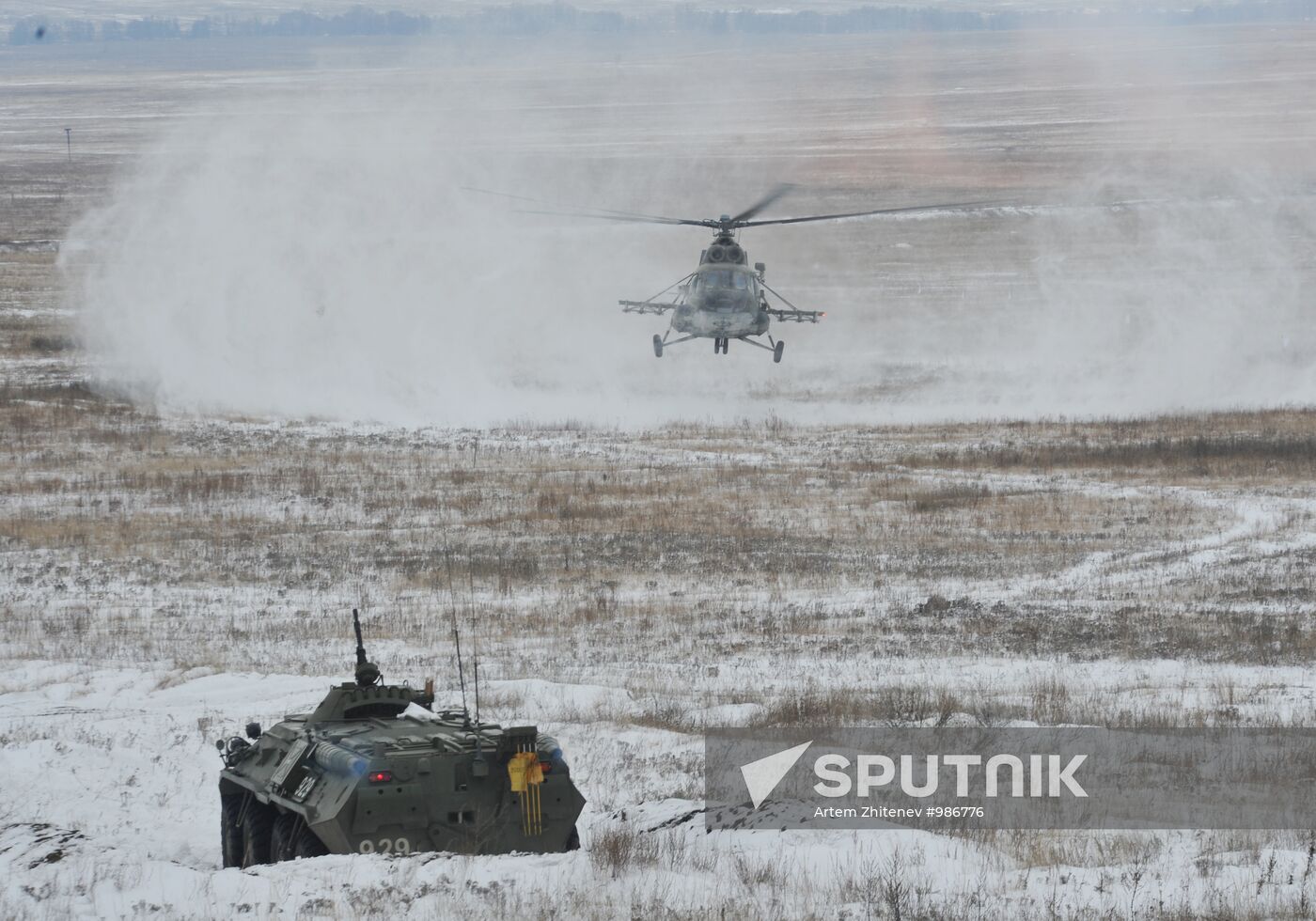 Military units of Shihansky garrison conduct exercises