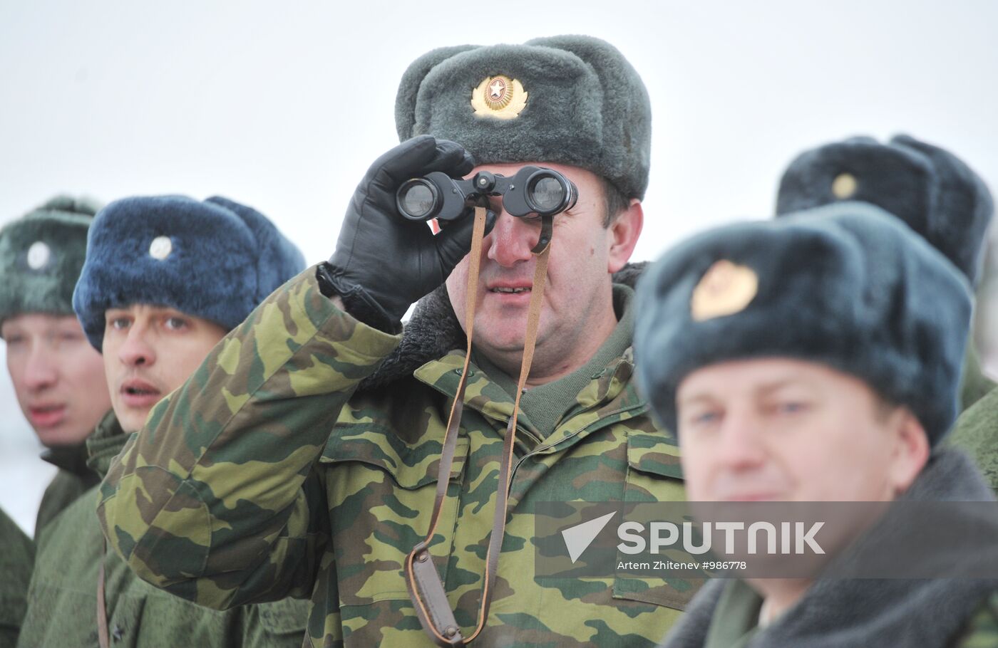 Military units of Shihanskoe garrison conduct exercises