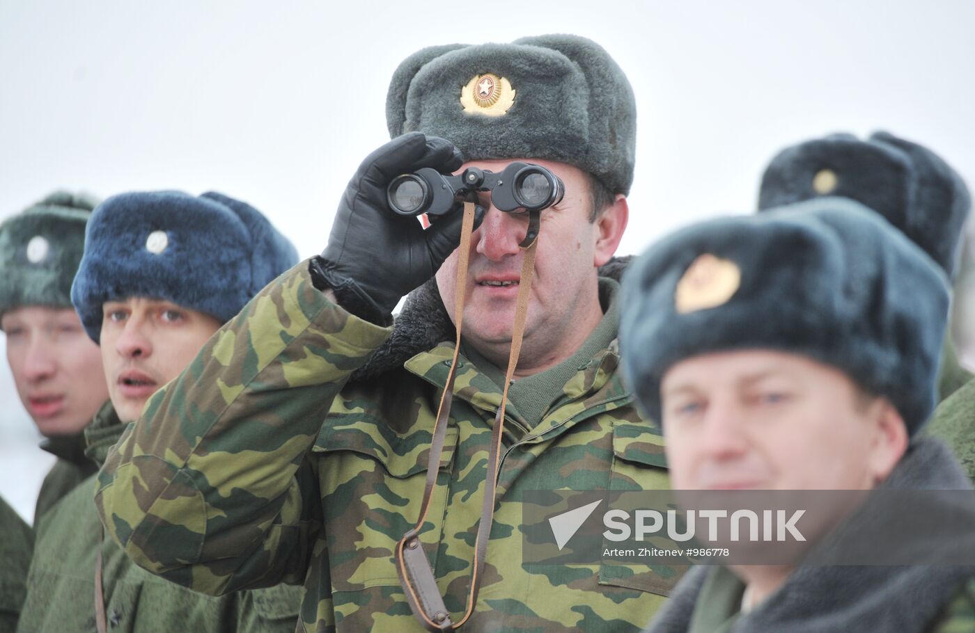 Military units of Shihanskoe garrison conduct exercises