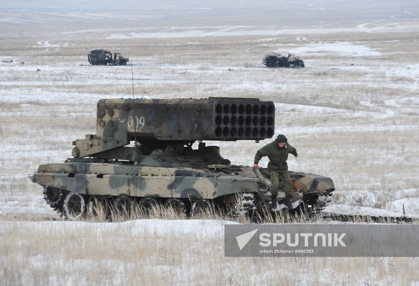 Military units of Shihansky garrison conduct exercises