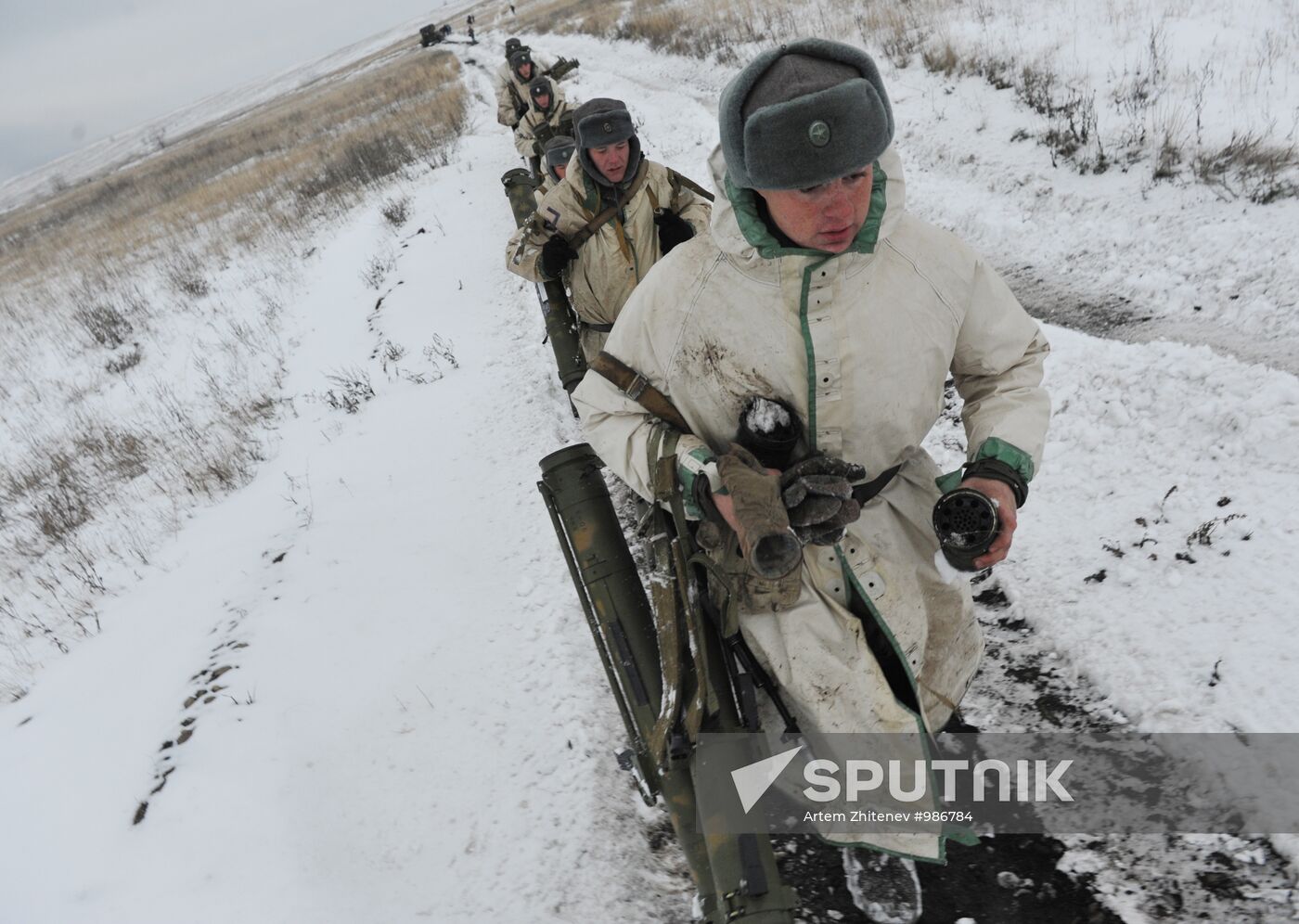 Military units of Shihansky garrison conduct exercises