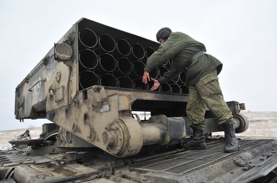 Military units of Shihansky garrison conduct exercises