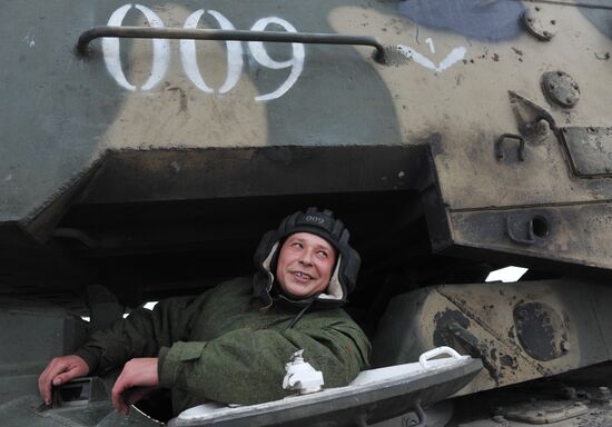 Military units of Shihansky garrison conduct exercises