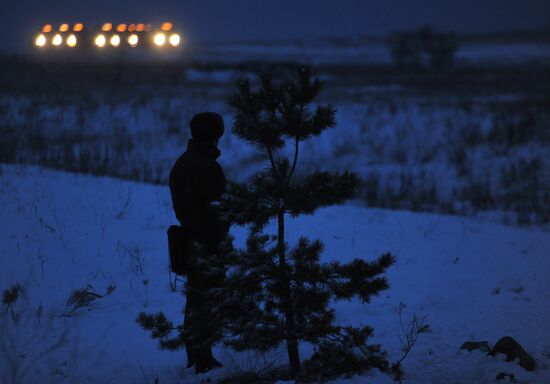 Military units of Shihanskoe garrison conduct exercises