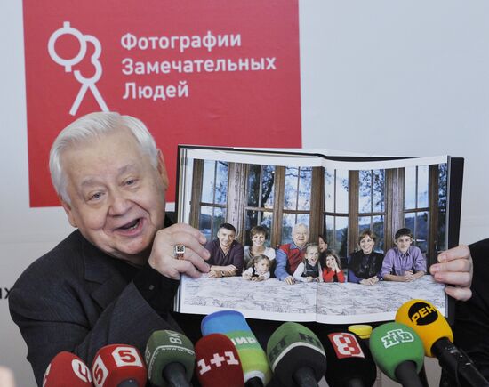 Press conference by Oleg Tabakov