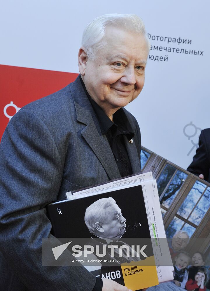 Press conference by Oleg Tabakov