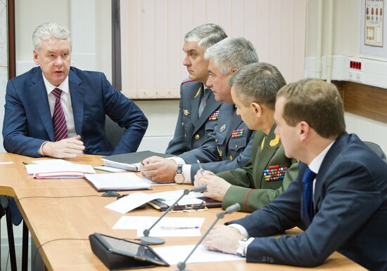 D. Medvedev visits Moscow region MVD headquarters