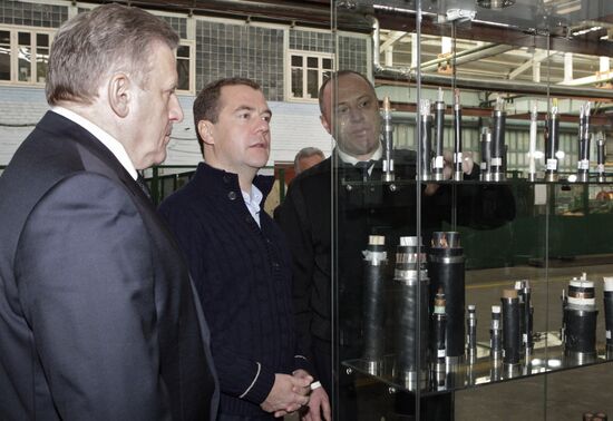 Dmitry Medvedev's working visit to Far Eastern Federal District