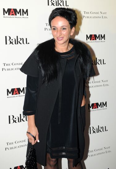 Presentation of first issue of BAKU International magazine