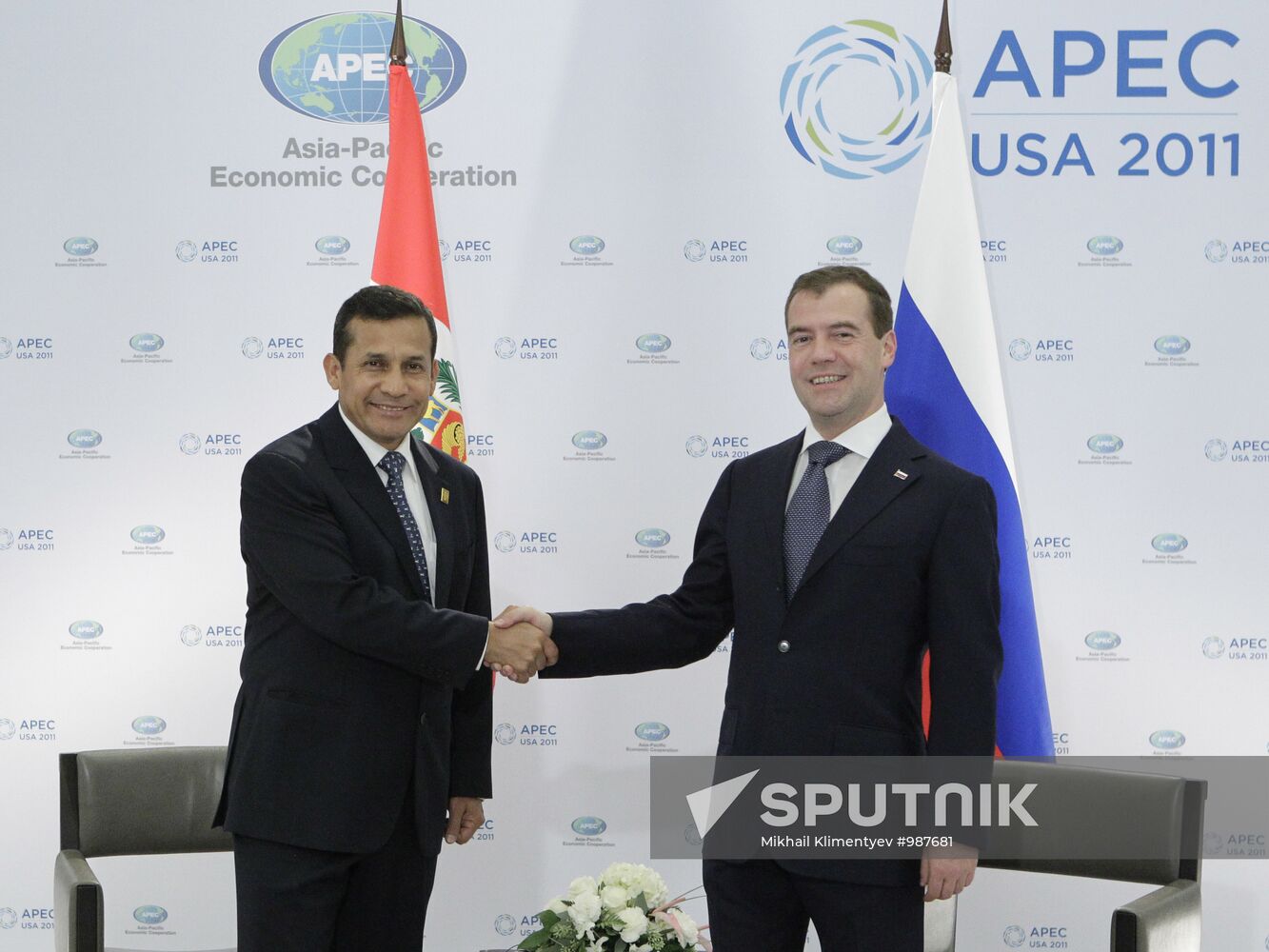 Dmitry Medvedev's meetings during APEC summit