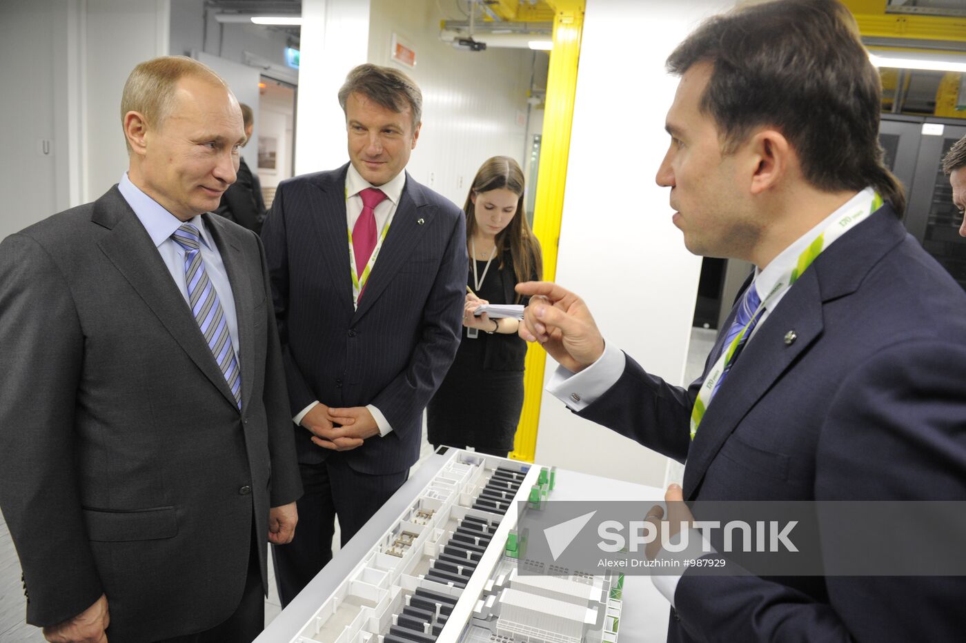 Vladimir Putin attends 170th anniversary Sberbank events