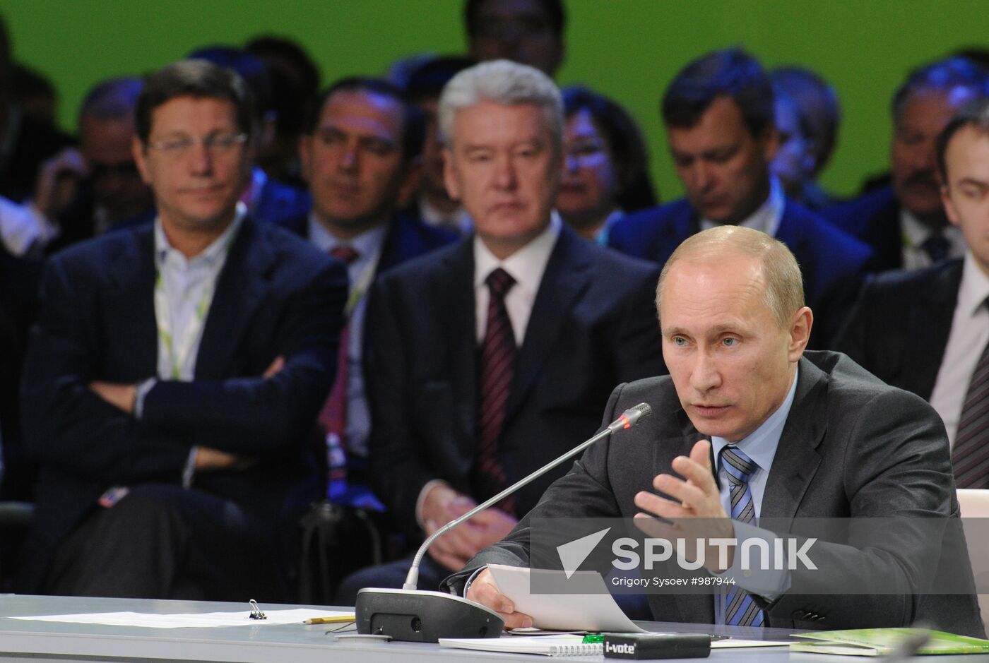 Vladimir Putin attends 170th anniversary Sberbank events