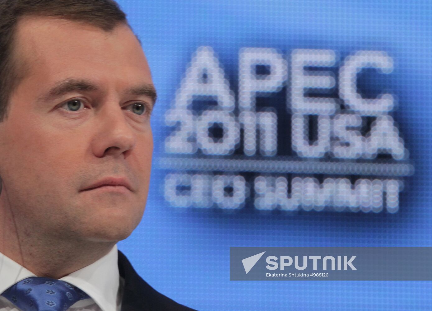 Dmitry Medvedev takes part in APEC Business summit