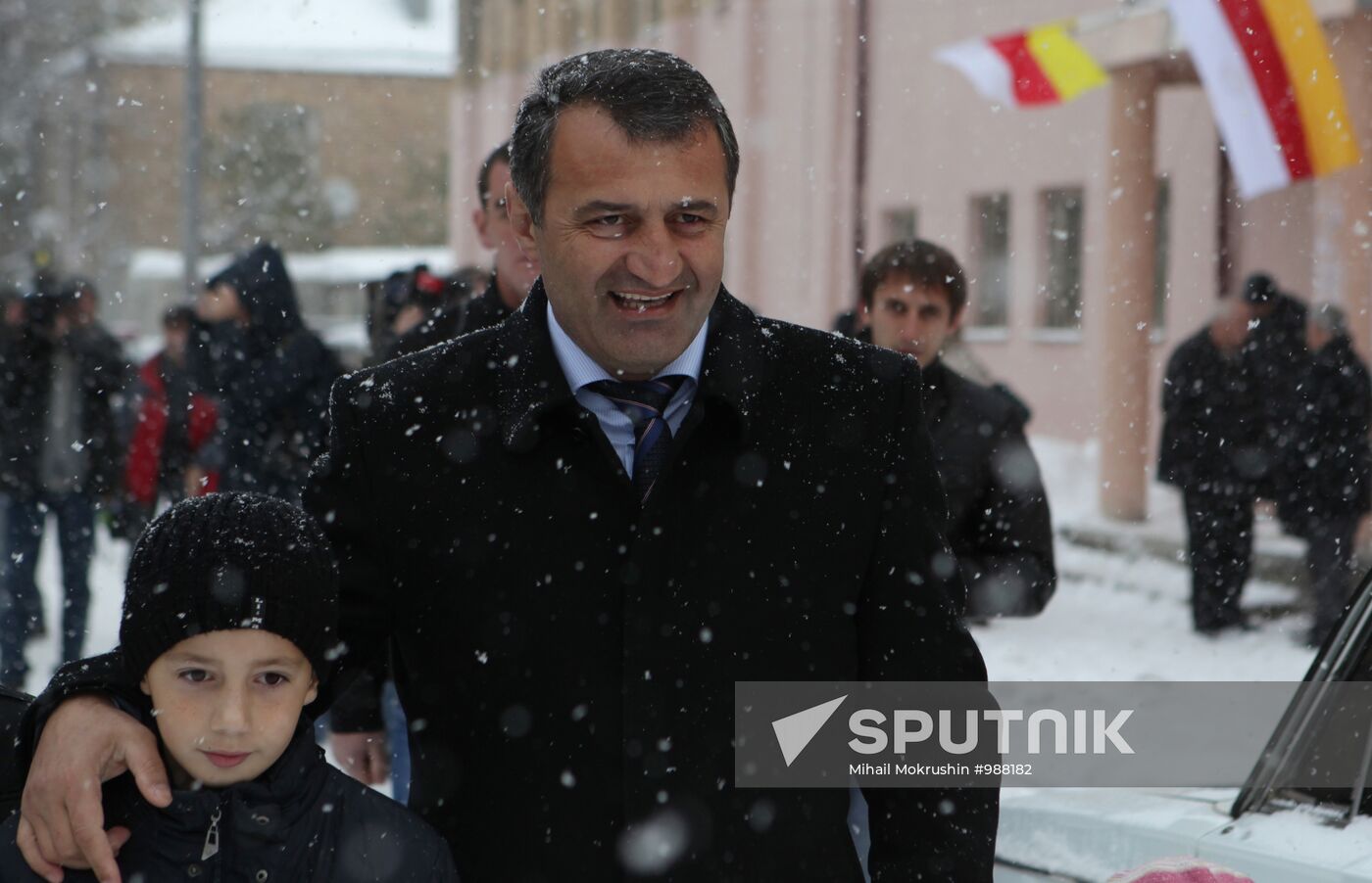 South Ossetia votes in presidential election