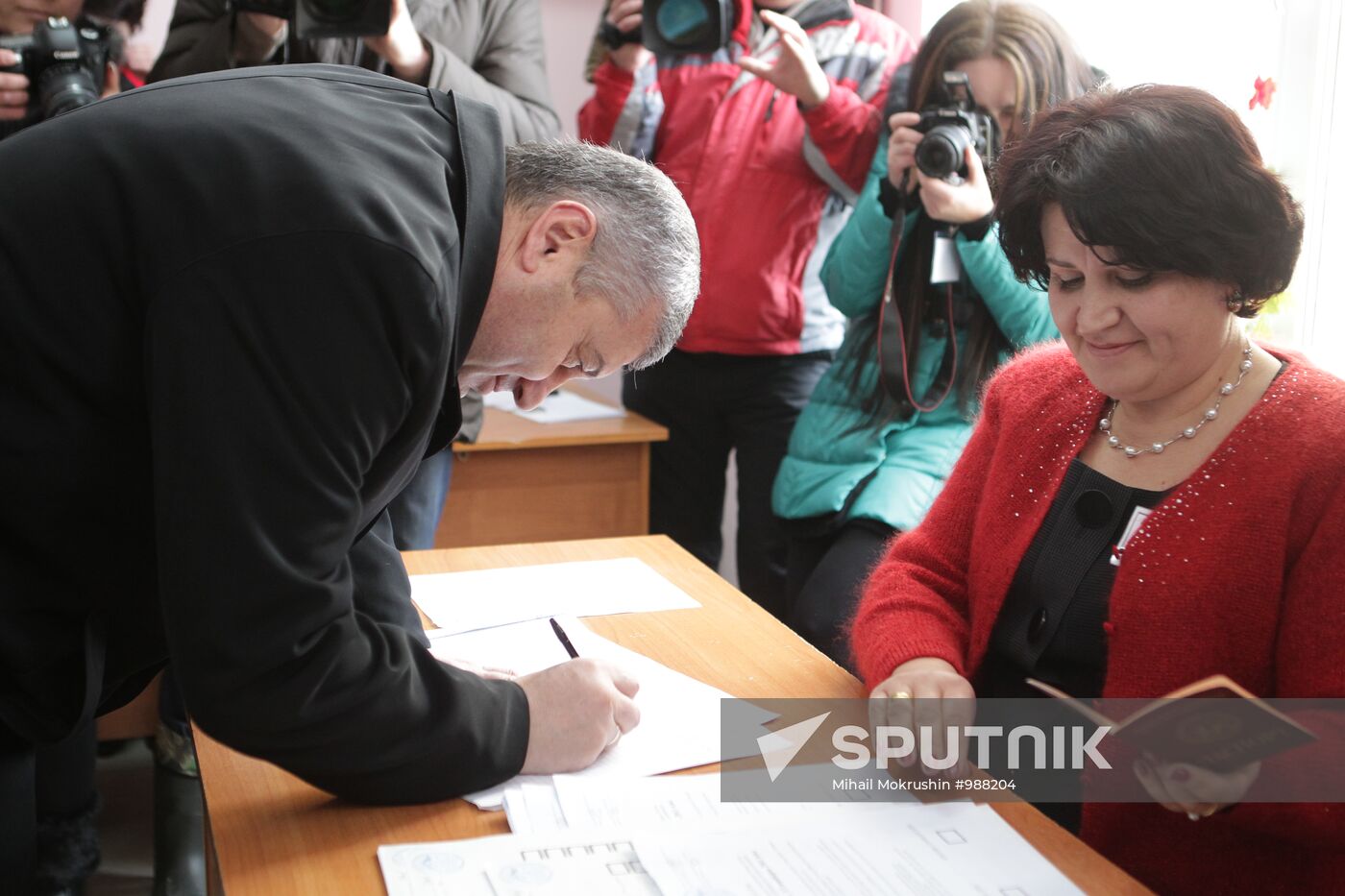 South Ossetia votes in presidential election