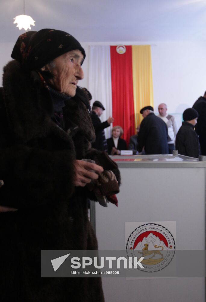 South Ossetia votes in presidential election