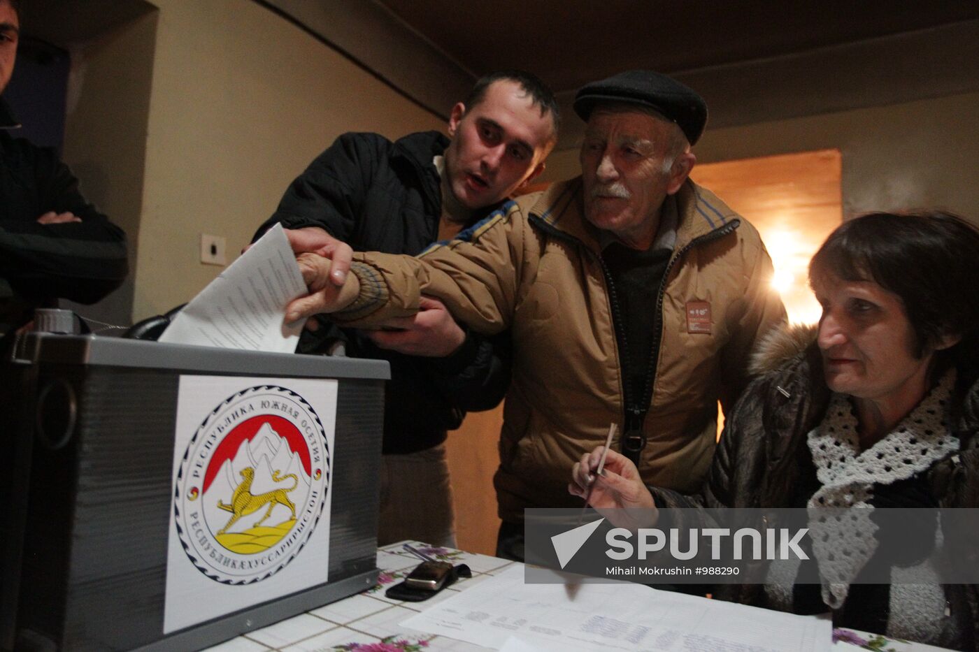 South Ossetia votes in presidential election