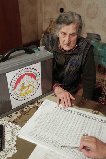 South Ossetia votes in presidential election