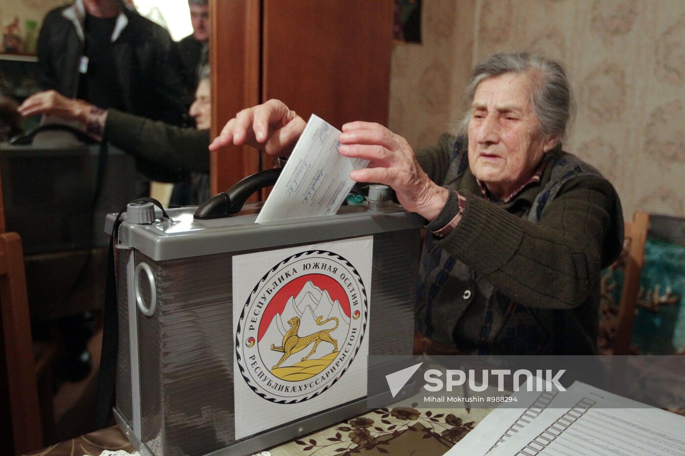 South Ossetia votes in presidential election